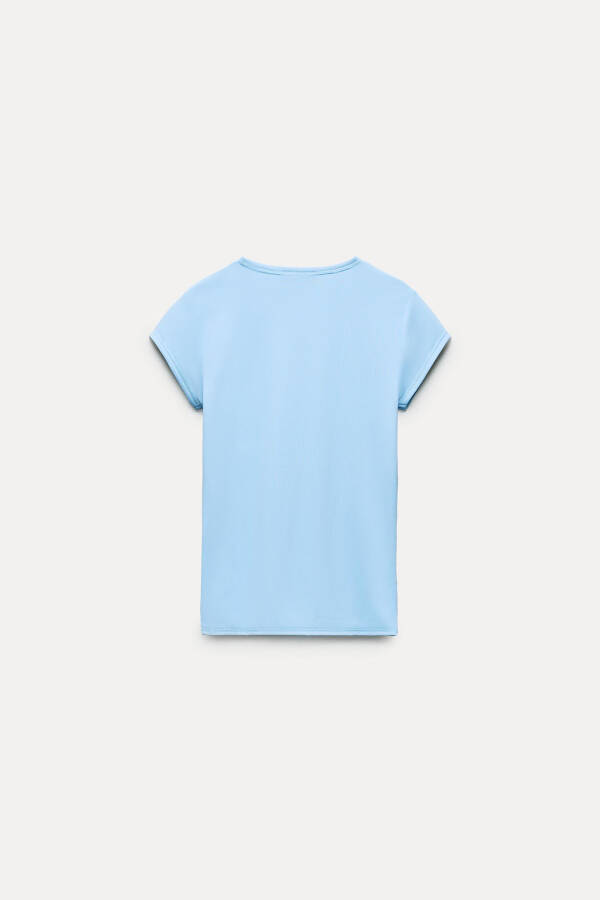 POLYAMIDE T-SHIRT - Light Blue - 26