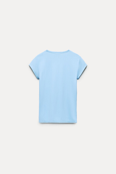 POLYAMIDE T-SHIRT - Light Blue - 17