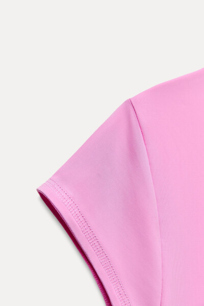 POLYAMIDE T-SHIRT - Pink - 16