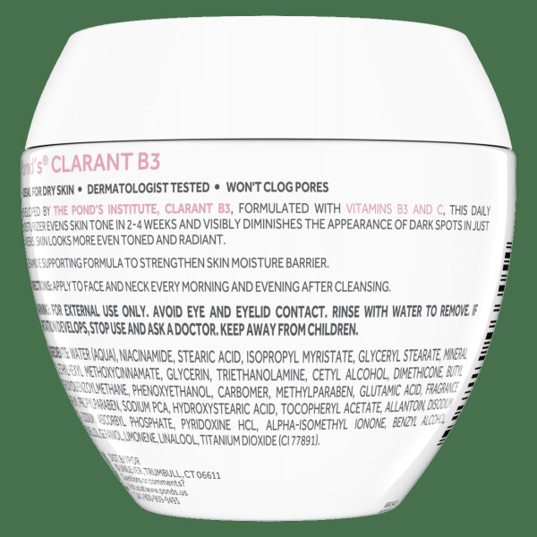 Pond's Correcting Facial Cream Clarant B3 Cream Quru Teri Uchun Qora Dogʻlarni Tozalovchi 7 oz - 5