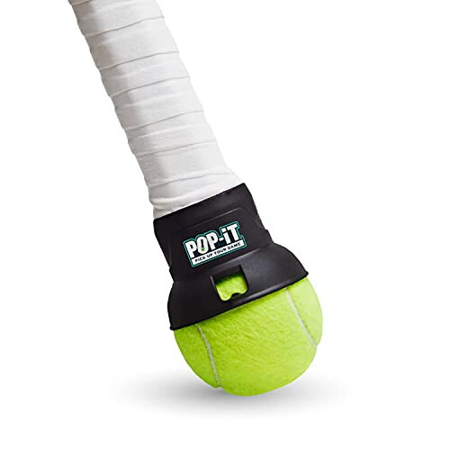 Pop-It Tennis Ball Picker Upper (Youth Size Green) Tennis Accessories, Compact and Travel-Friendly, Tennis Equipment - 1