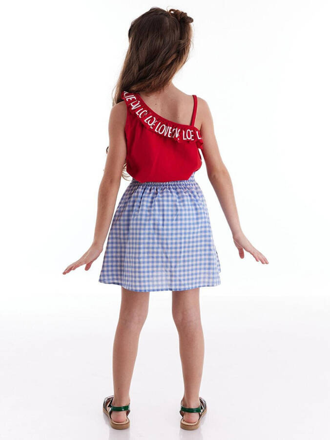 Poppy Girl T-shirt Skirt Set - 2