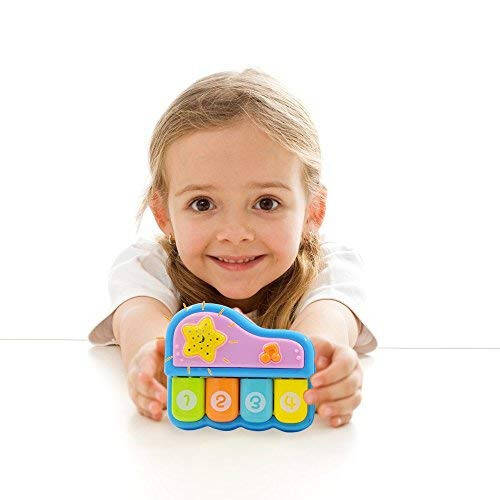 Portable First Piano. Educational Toy for Music Learning and Entertainment for Ages 9 Month to 4 Years - 5