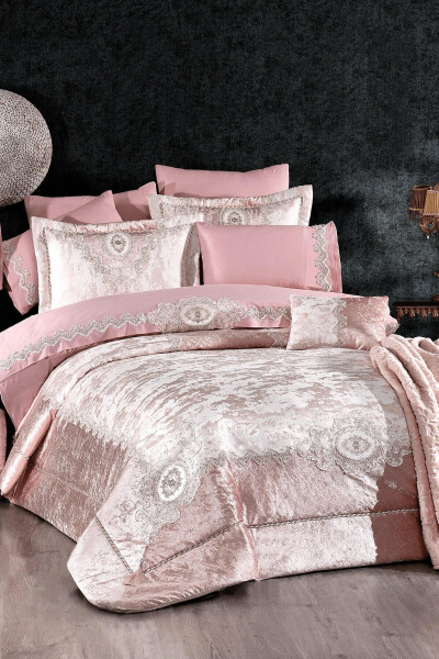 Powder Pink 19 Piece Sultan Bridal Set - 4