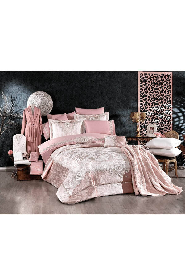 Powder Pink 19 Piece Sultan Bridal Set - 5