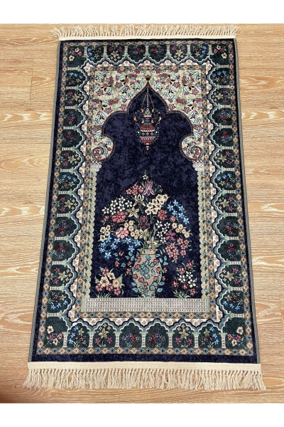 Prayer Rug with Fringe (LATEX BASE) 75x125 Dimensions - 2