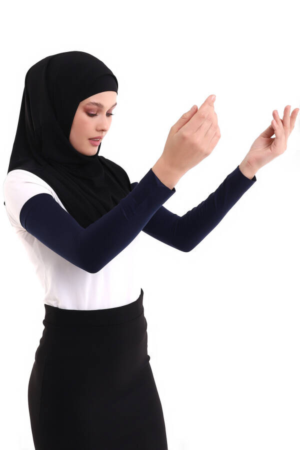 Prayer Sleeve Navy Blue - 2