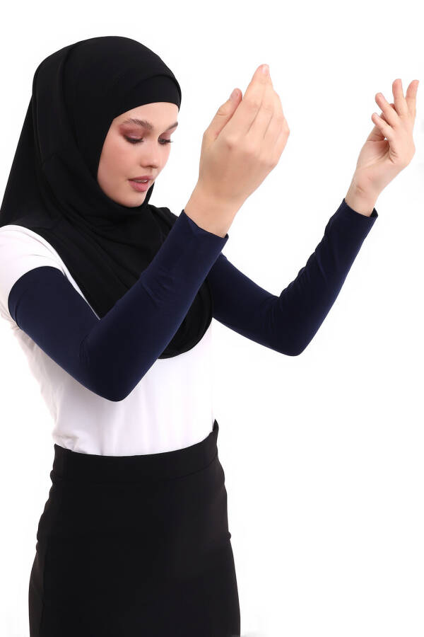 Prayer Sleeve Navy Blue - 6