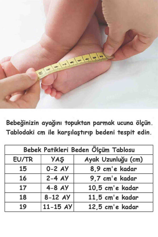 Premium Bağcıklı Deri Bebek Patik Kırmızı - 9