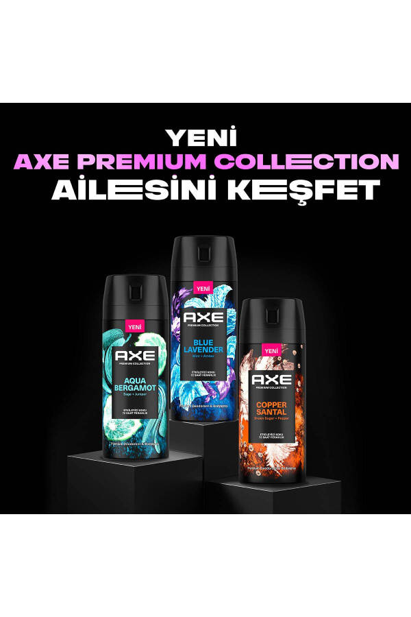 Premium Collection Erkek Sprey Deodorant Mavi Lavanta 72 Saat Ferahlık 150 ml - 23