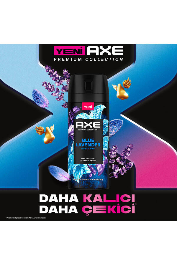 Premium Collection Erkek Sprey Deodorant Mavi Lavanta 72 Saat Ferahlık 150 ml - 27