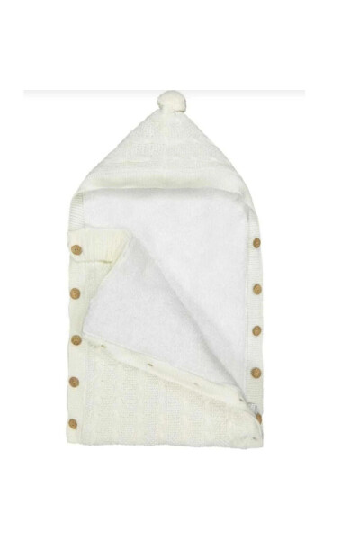 Premium Quality Knitted Baby Wrap Blanket Swaddle - 5