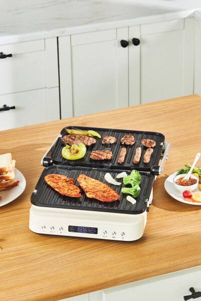 Presto 2 in 1 Digital 2009 Grill and Toaster 6 Slice 2000W - 9