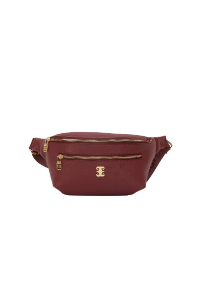 Print Burgundy Women's Waist Bag 05PO22Y1542 - 32