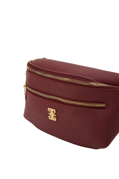 Print Burgundy Women's Waist Bag 05PO22Y1542 - 33