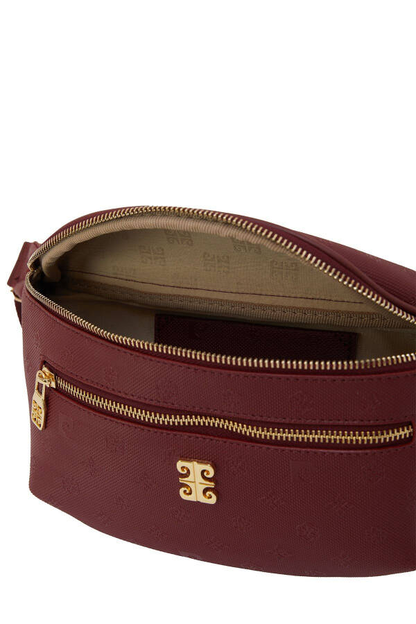 Print Burgundy Women's Waist Bag 05PO22Y1542 - 34