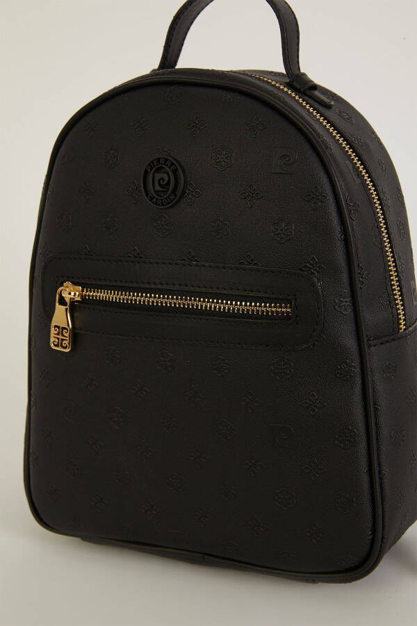 Print New Black Women's Backpack 05PO22Y1541 - 9