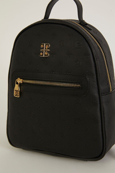 Print New Black Women's Backpack 05PO22Y1541 - 5