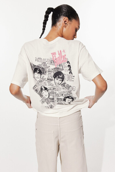 Printed Oversize T-shirt - 1