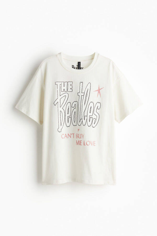 Printed Oversize T-shirt - 5