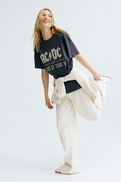 Printed oversized t-shirt - 1