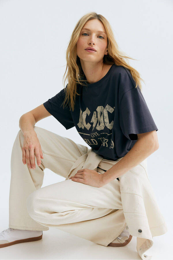 Printed oversized t-shirt - 5