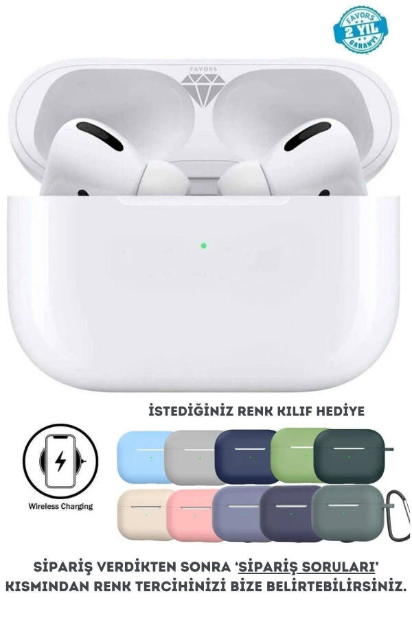 Pro Ios Android Compatible New Generation Wireless Charge Bluetooth Earbuds with Case Gift - 7