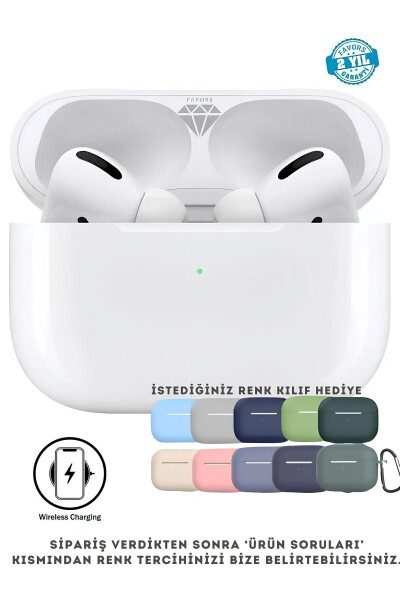 Pro Ios Android Compatible New Generation Wireless Charge Bluetooth Earbuds with Case Gift - 1