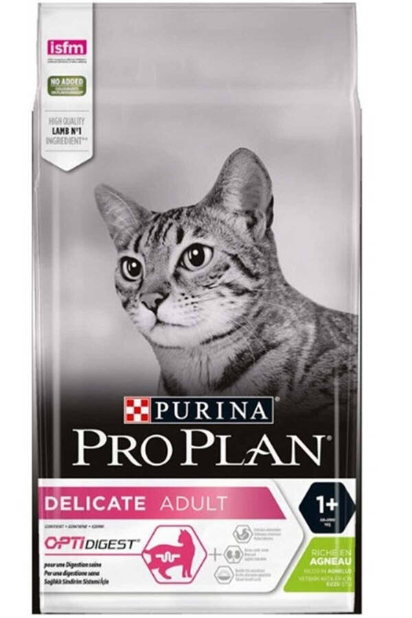 Pro Plan Delicate Kuzu Etli Hassas Sindirim Kedi Maması 3 Kg - 1