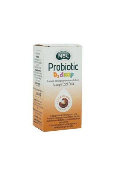 Probiyotik D3 Damla Takviye Edici Gıda 7.5 ml - 7