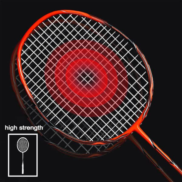 Professional Carbon Fiber Badminton Rackets Badminton Racquet for Backyards Gym - 3