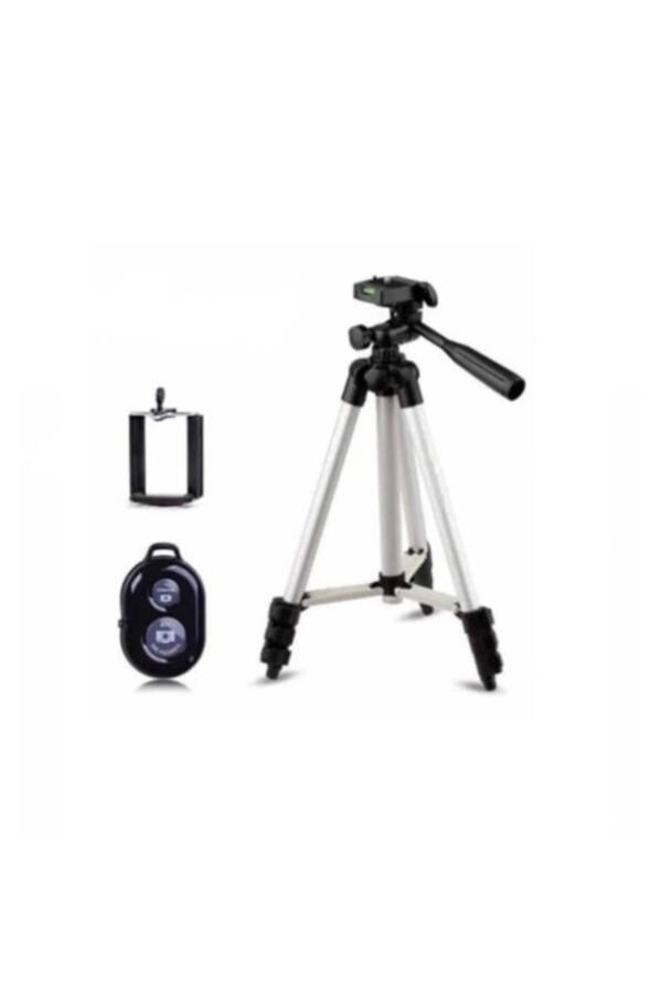 Professional Tripod for Photography and Video Recording with Remote Control, 106 Cm Tripod Phone Holder - 5