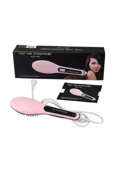 Profesyonel Elektrikli Saç Düzleştirici Tarak Fast Hair Straightener - 14