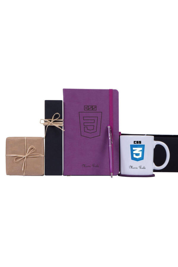 Programmer Css Designed Mug Agenda Pen Chocolate Birthday Gift - 1