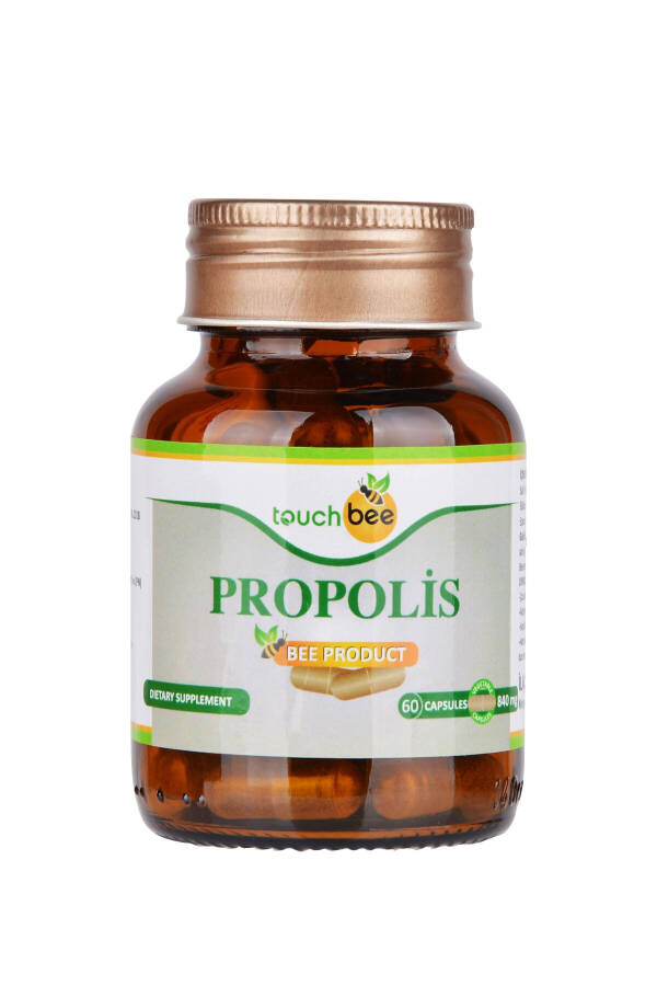 Propolis Capsule Dietary Supplement 840 Mg. 60 Capsules - 1