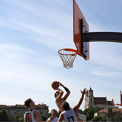 ProSlam Profesyonel 180º Ağır Hizmet Tipi Kırılan Basketbol Potası, 18 inç Esnek Jant Hedef Değiştirmesi 5