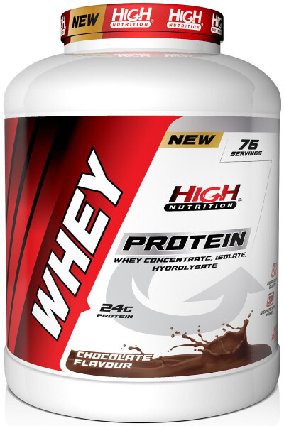 Protein Powder 2280g Chocolate Flavored Whey Protein 24g Protein 76 Servings - 1