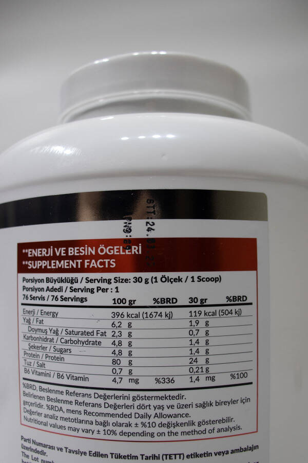 Protein Powder 2280g Chocolate Flavored Whey Protein 24g Protein 76 Servings - 3