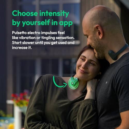 Pulsetto Kişiselleştirilmiş Rahatlama Cihazı | Doğal Vagus Sinir Stimülatörü İyileşme, Dinlenme ve Yenilenme İçin | Patentli Nöro Giyilebilir Cihaz, Uzun Vadeli Sağlık ve Stres Yönetimi - 2