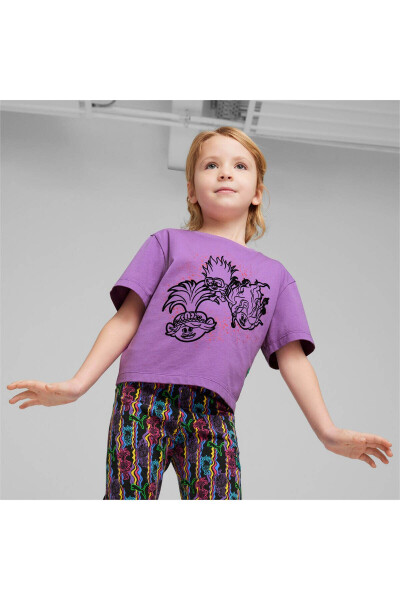 PUMA x TROLLS Graphic Kids T-shirt - 5