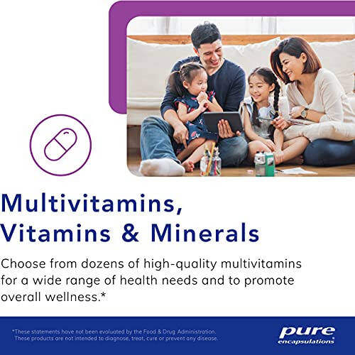 Pure Encapsulations O.N.E. Multivitamin - Günlük Tek Multivitamin, Antioksidan Kompleksi, Metafolin, CoQ10 ve Lutein ile Görme, Bilişsel Fonksiyon ve Hücresel Sağlığı Desteklemek İçin* - 120 Kapsül - 6