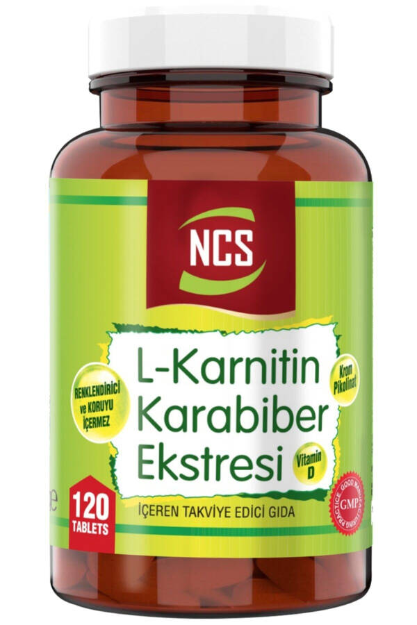 Qora qalampir Extrema L-karnitin 120 tablet - 1