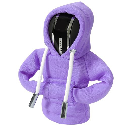 QTZFKFLHD Gear Shift Hoodie, Funny Gear Shift Knob, Universal Car Shift Knob Hoodie, Mini Hoodie for Car Shifter, Automotive Interior Novelty Accessories Decorations - 6