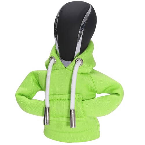 QTZFKFLHD Gear Shift Hoodie, Funny Gear Shift Knob, Universal Car Shift Knob Hoodie, Mini Hoodie for Car Shifter, Automotive Interior Novelty Accessories Decorations, Car Accessories and Decorations - 1