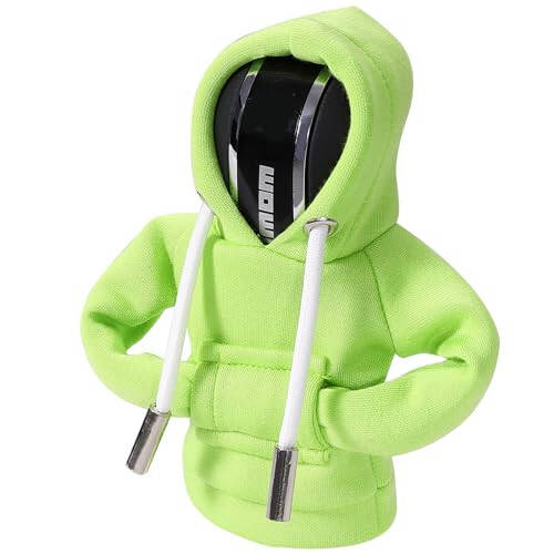 QTZFKFLHD Gear Shift Hoodie, Funny Gear Shift Knob, Universal Car Shift Knob Hoodie, Mini Hoodie for Car Shifter, Automotive Interior Novelty Accessories Decorations, Car Accessories and Decorations - 6