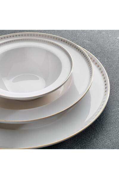 Queen Classy Bone Dinner Set 60 Pieces - 9