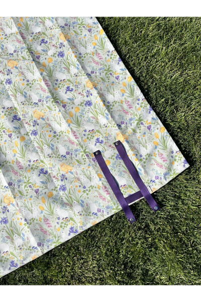 Rabbit Pattern Picnic Blanket And Tablecloth - 8