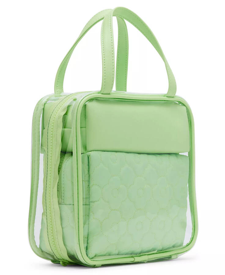 Rachel Three Piece Cosmetic Set Light Green - 6