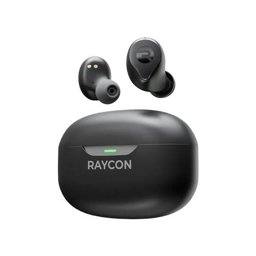 Raycon Everyday Earbuds (2024 Edition) - Bluetooth True Wireless in-Ear Buds with 32 Hours Playtime, Multpoint Technology, Extreme Comfort, and Active Noise Cancellation (Carbon Black) - 1