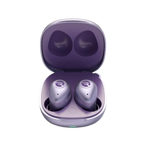 Raycon Fitness Bluetooth True Wireless Earbuds with Built in Mic 56 Hours of Battery IPX7 Waterproof Active Noise Cancellation and Awareness Mode Bluetooth 5.3 Portable Sport (Purple) - 6